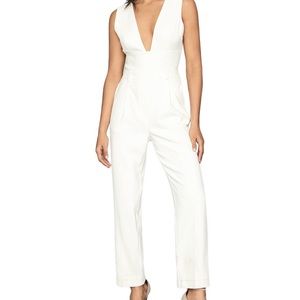 NWT Reiss Lina plunge Tapered jumpsuit